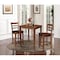 International Concepts 30 in. x 30 in. Counter Height Table with 2 Emily Counter Height Stools - 3 Piece Set K581-3030-S6172-2 - alternate 1
